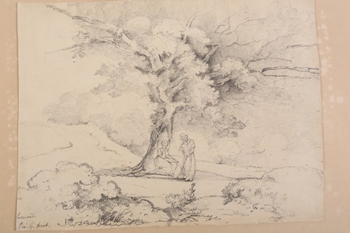 Lot 90 - A folio of pencil works on paper by the Gurney...