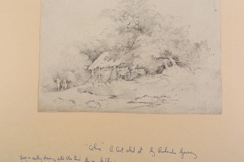 Lot 90 - A folio of pencil works on paper by the Gurney...