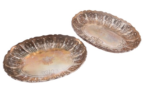 Lot 542 - A pair of Victorian silver gilt Hunt & Roskell...