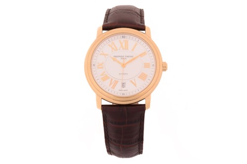 Lot 436 - A Frederique Constant classics automatic dress...