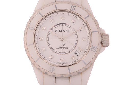 Lot 422 - A Chanel J12 automatic watch, featuring a...