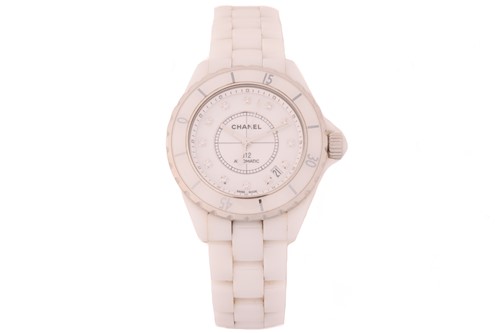 Lot 422 - A Chanel J12 automatic watch, featuring a...