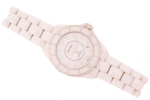 Lot 422 - A Chanel J12 automatic watch, featuring a...