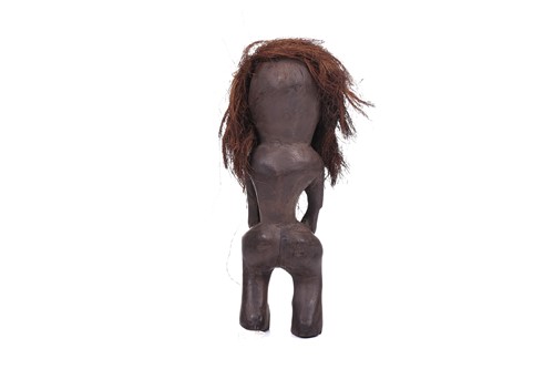 Lot 126 - A Cameroonian monkey skull fetish figure with...