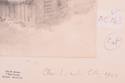 Lot 68 - Paul Sandby Munn (1773-1845), 'Old Cottage,...
