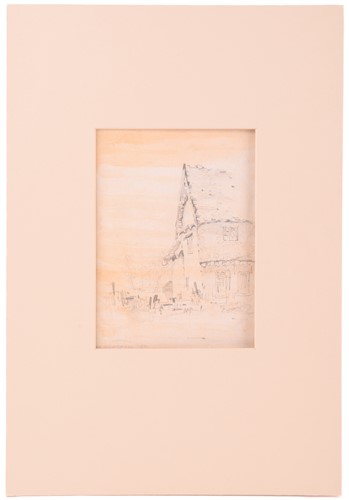 Lot 68 - Paul Sandby Munn (1773-1845), 'Old Cottage,...