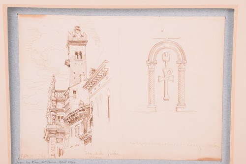 Lot 68 - Paul Sandby Munn (1773-1845), 'Old Cottage,...