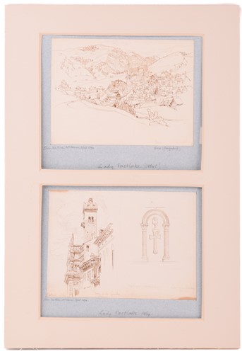 Lot 68 - Paul Sandby Munn (1773-1845), 'Old Cottage,...
