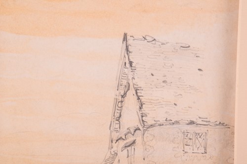 Lot 68 - Paul Sandby Munn (1773-1845), 'Old Cottage,...