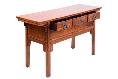Lot 120 - A Chinese HuangHuali (Dalbergia Odorifera)...