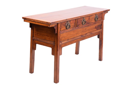 Lot 120 - A Chinese HuangHuali (Dalbergia Odorifera)...