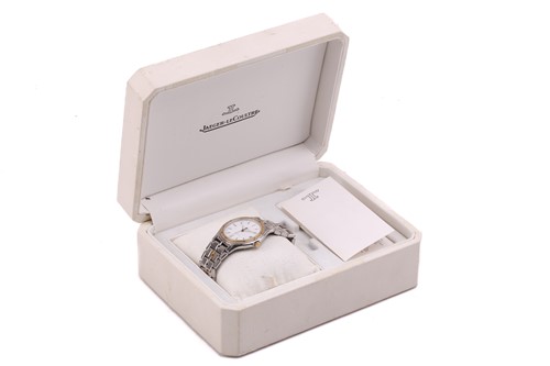 Lot 391 - A Jaeger LeCoultre Heraion bi-colour automatic...