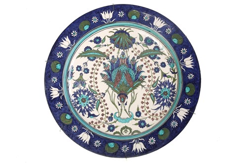 Lot 245 - A Torquato Castellani Faience Charger, with...