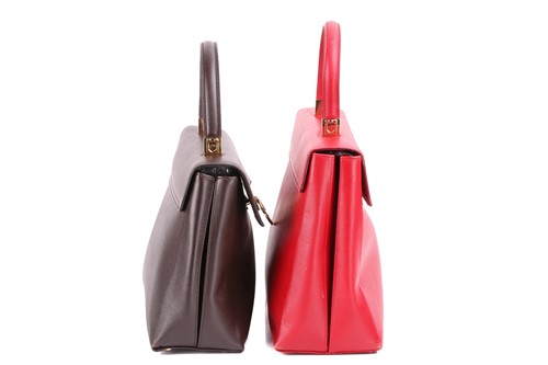 Lot 30 - Salvatore Ferragamo - two 'Iconic' top handle...