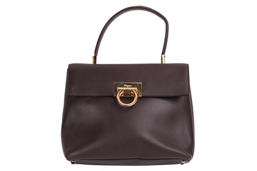 Lot 30 - Salvatore Ferragamo - two 'Iconic' top handle...