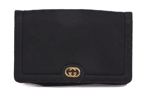 Lot 329 - Two Gucci bags and a Giorgio Armani handbag;...