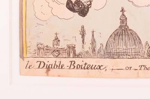 Lot 77 - After James Gillray (1756-1815), 'Le...