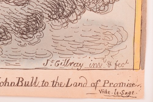 Lot 77 - After James Gillray (1756-1815), 'Le...
