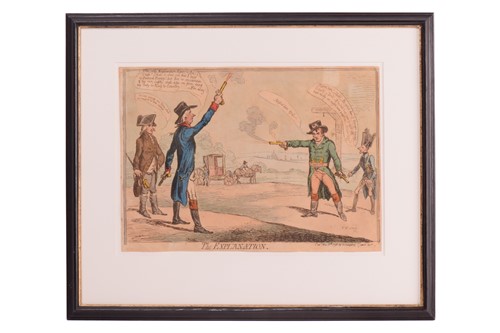 Lot 72 - After James Gillray (1756-1815), 'The...