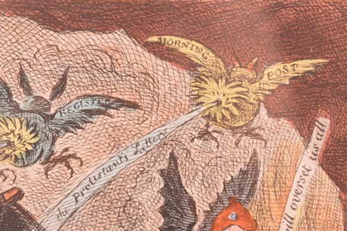Lot 78 - After James Gillray (1756-1815), 'Charon's...