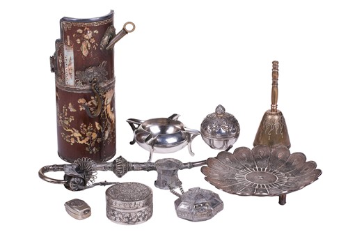 Lot 111 - A small collection of Chinese and Eastern...