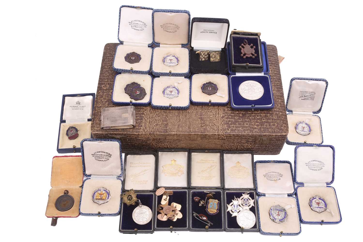 Lot 162 - A quantity of silver London stock exchange...