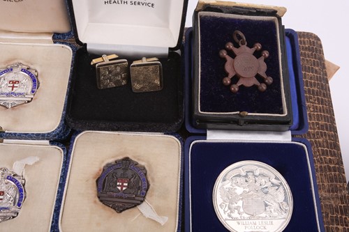 Lot 162 - A quantity of silver London stock exchange...