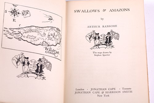 Lot 209 - Arthur Ransome, Swallows and Amazons, Jonathan...