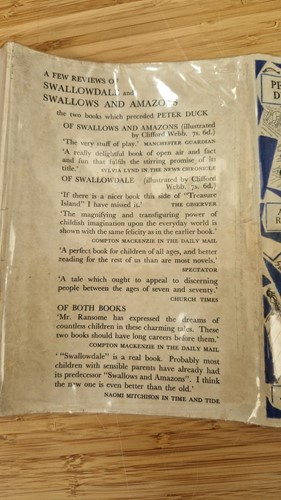 Lot 222 - Arthur Ransome, ten first edition novels...