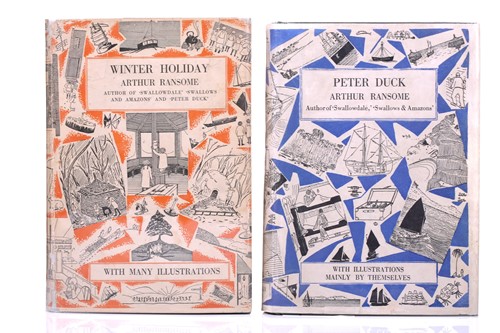 Lot 222 - Arthur Ransome, ten first edition novels...