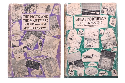 Lot 222 - Arthur Ransome, ten first edition novels...