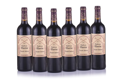 Lot 286 - Six bottles of Chateau Gloria St Julien...