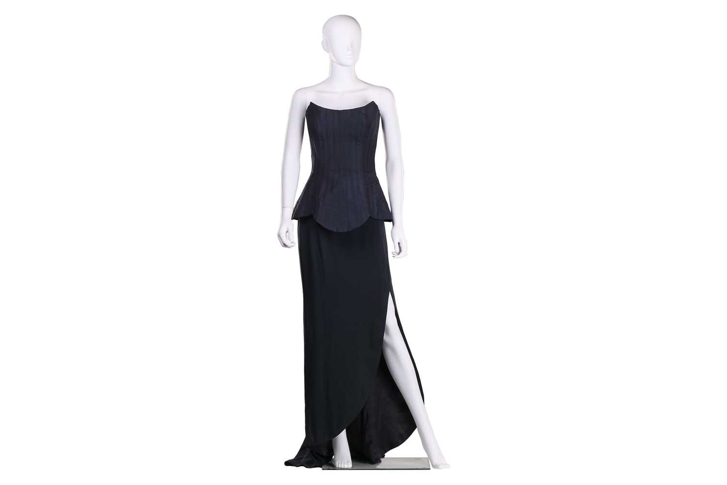 Lot 78 - Catherine Walker; a two piece evening dress Lot 78 - Catherine Walker; a two piece evening dress
