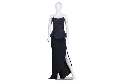 Lot 78 - Catherine Walker; a two piece evening dress...