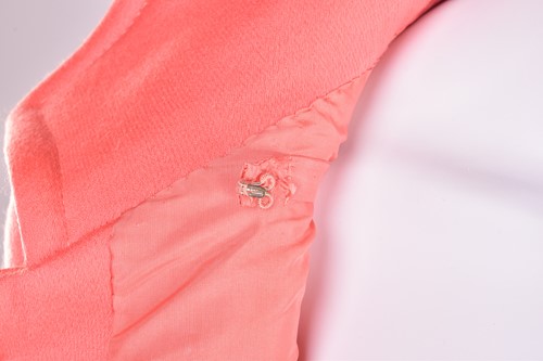 Lot 66 - Bellville et Cie - a double-breasted salmon...