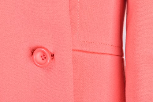 Lot 66 - Bellville et Cie - a double-breasted salmon...