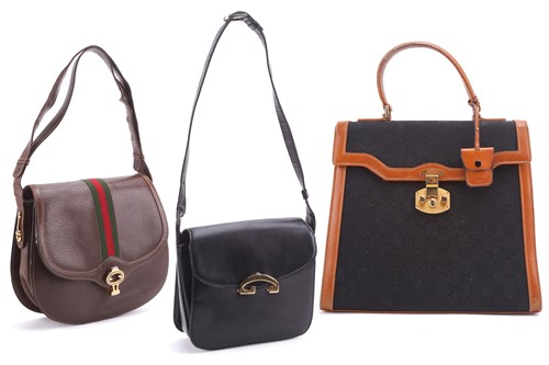 Lot 17 - Gucci - two shoulder bags and a handbag, circa...