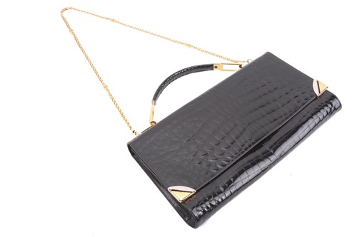 Lot 56 - Two Mappin & Webb flap bags and a Liberty silk...