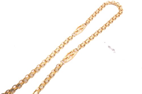 Lot 56 - Two Mappin & Webb flap bags and a Liberty silk...