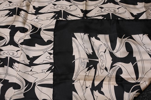 Lot 56 - Two Mappin & Webb flap bags and a Liberty silk...