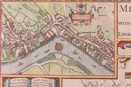 Lot 68 - After John Speed, Kent with her Cities and...