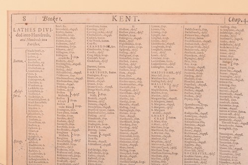 Lot 68 - After John Speed, Kent with her Cities and...
