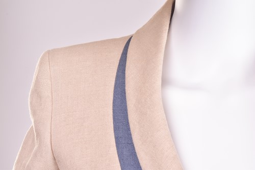 Lot 101 - Catherine Walker - a two-piece linen suit and...