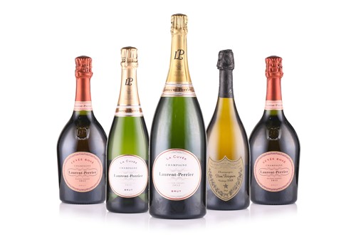 Lot 360A - Five bottles of champagne to include one...