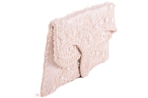 Lot 2 - A Gucci handbag and a beaded envelope clutch,...