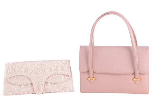 Lot 2 - A Gucci handbag and a beaded envelope clutch,...