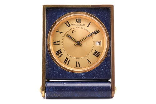 Lot 474a - A Jaeger LeCoultre folding alarm travel watch,...