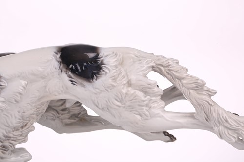 Lot 95 - A Rosenthal porcelain figure of two Borzoi...