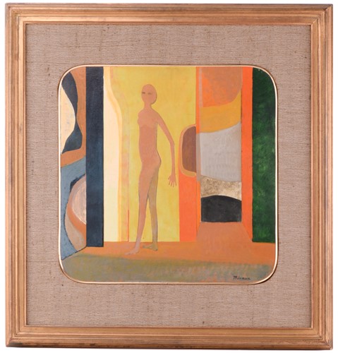 Lot 2 - Andre Minaux (1923-1986) French, Standing Nude,...