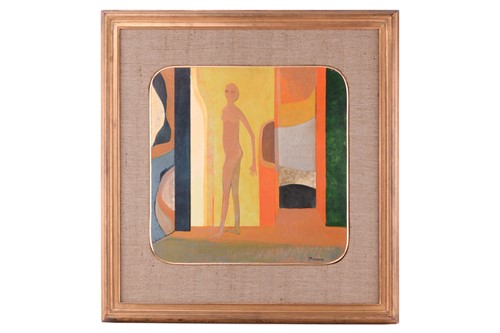 Lot 2 - Andre Minaux (1923-1986) French, Standing Nude,...